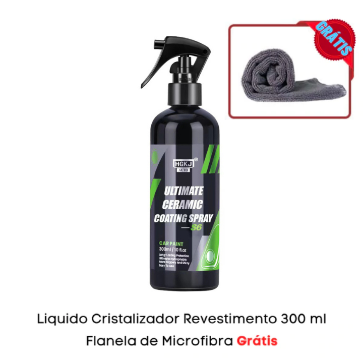 Liquido Cristalizador Revestimento Hidrofóbico Impermeabiliza a Pintura Do Carro - Nano Coat™️