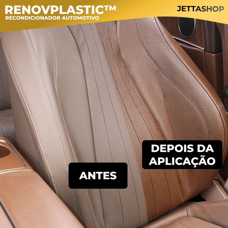 JettaRenovPlastic™ - Renovador de Plástico Automotivo (Pague 1 Leve 2)