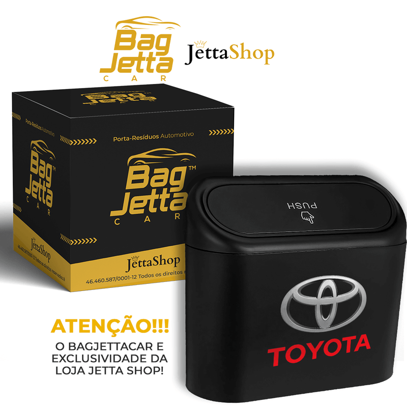 PAGUE 1 LEVE 2) - Porta-Resíduos Automotivo - BagJettaCar™ (BRINDE EXCLUSIVO PARA OS 110 PRIMEIROS do TIKTOK)