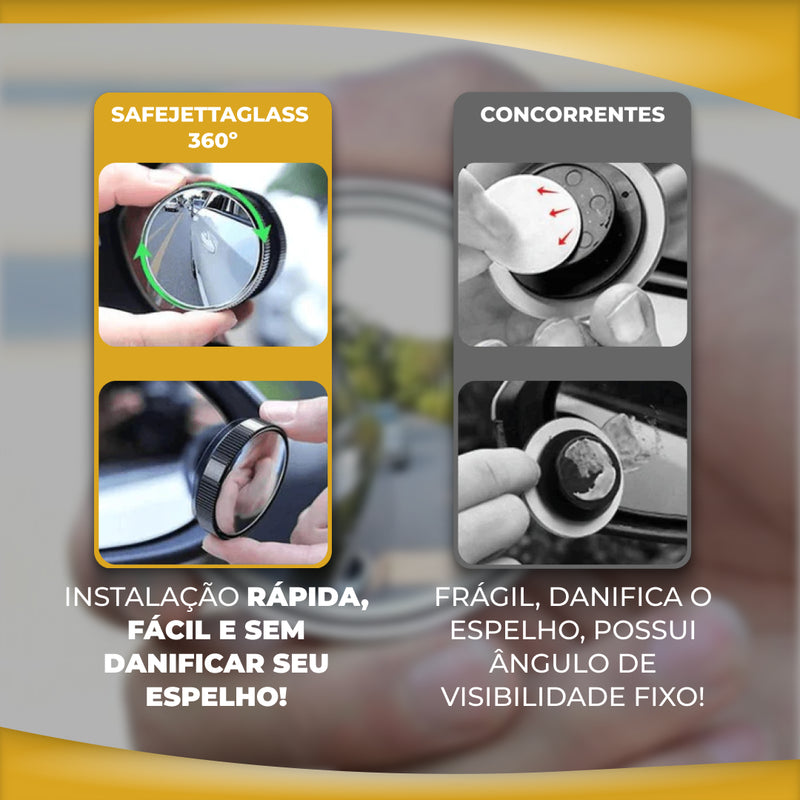 Safe Jetta Glass 360º™ (Super Promoção: COMPRE 1 E LEVE 2)