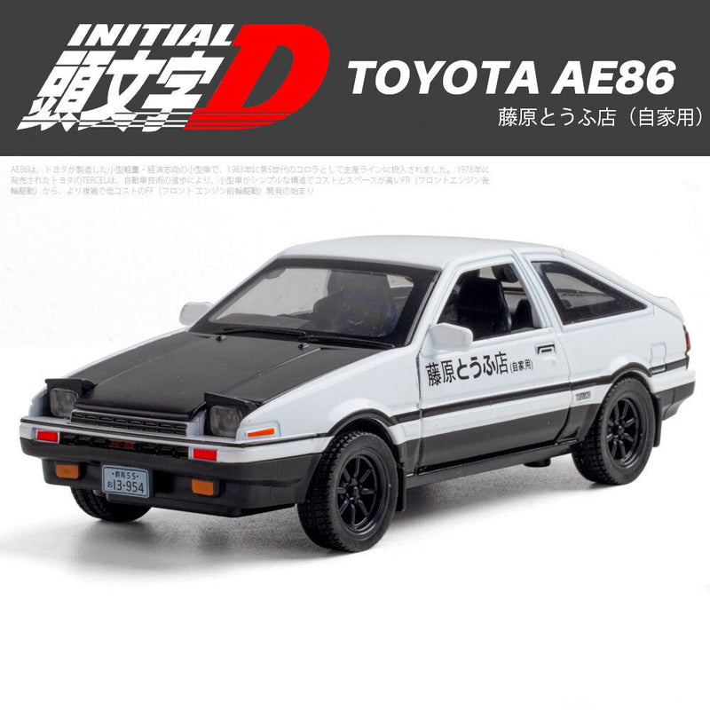 JettaMini's™ - Miniatura Toyota AE86 Initial D 1:32